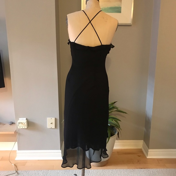 Black Cocktail Dress - Picture 3 of 3